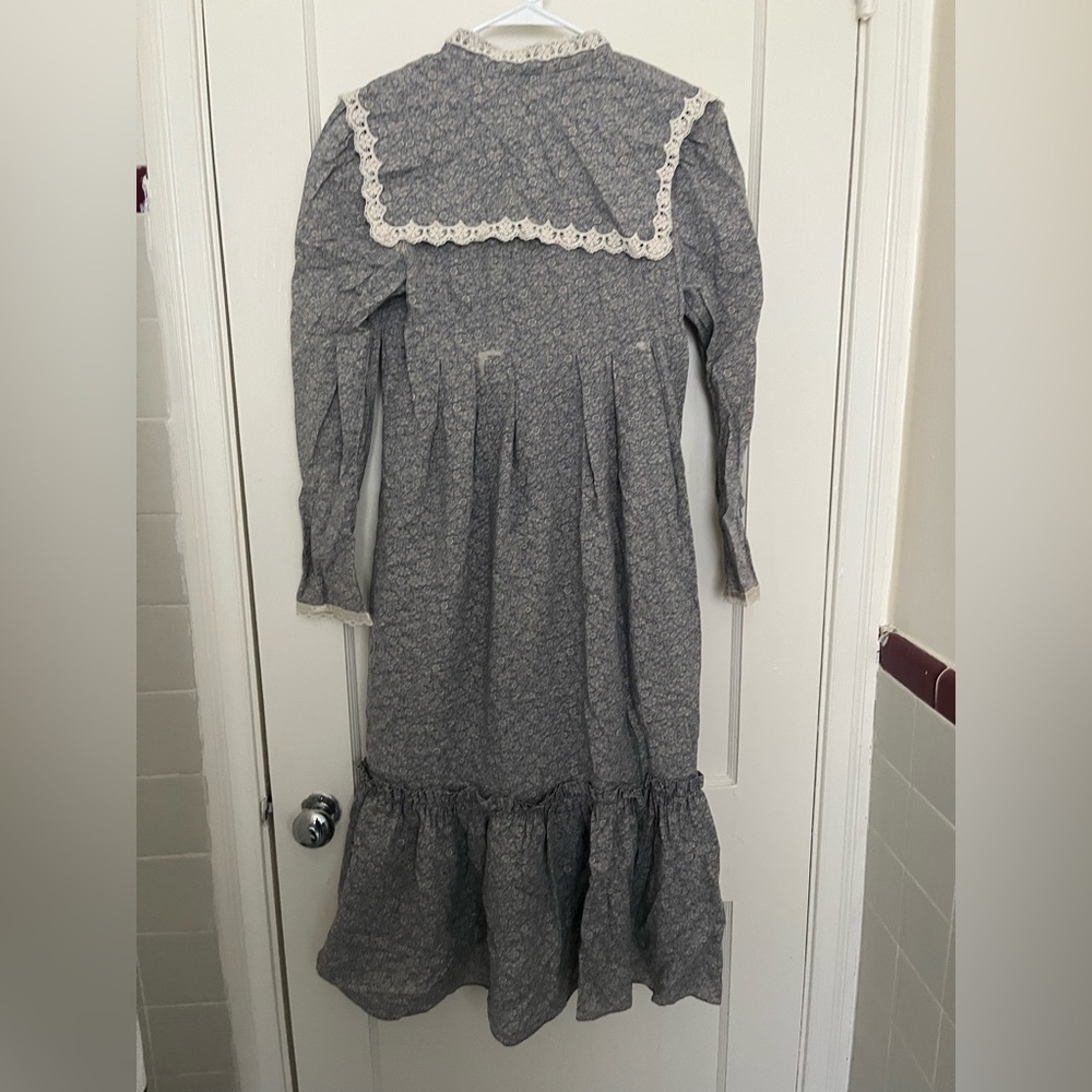 70s Gunne Sax by Jessica McClintock Prairie Maxi Dress - Picture 6 of 8